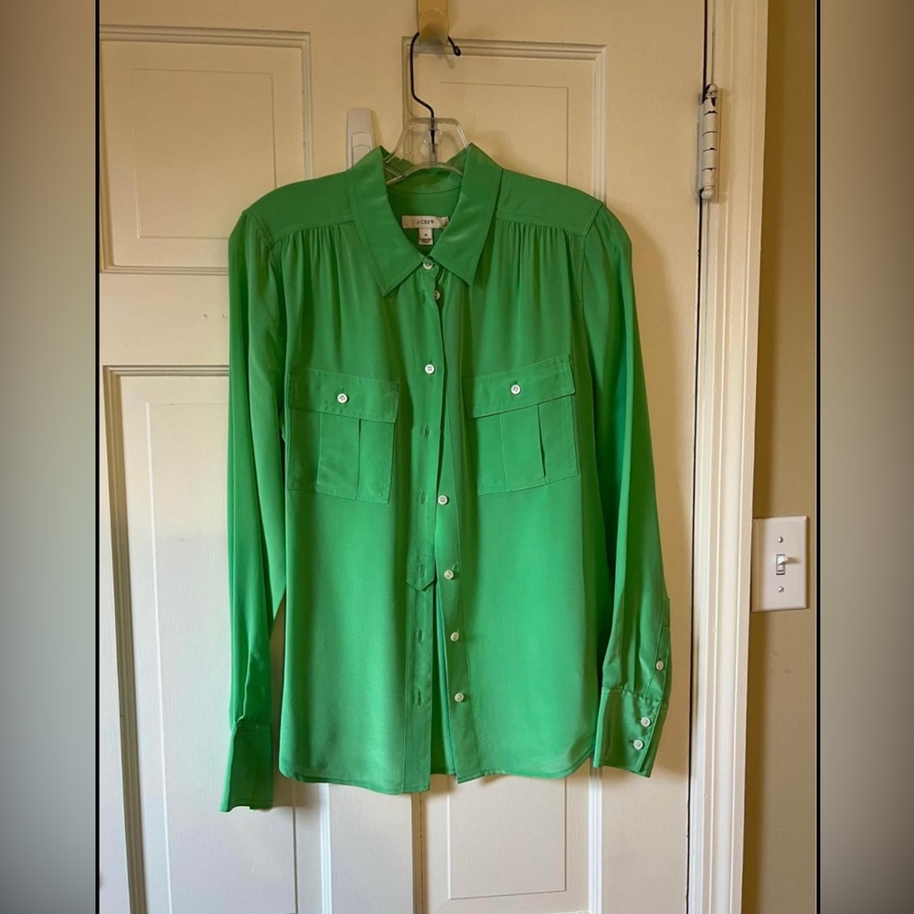 J. Crew silk blouse